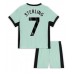 Günstige Chelsea Raheem Sterling #7 Babykleidung 3rd Fussballtrikot Kinder 2023-24 Kurzarm (+ kurze hosen)